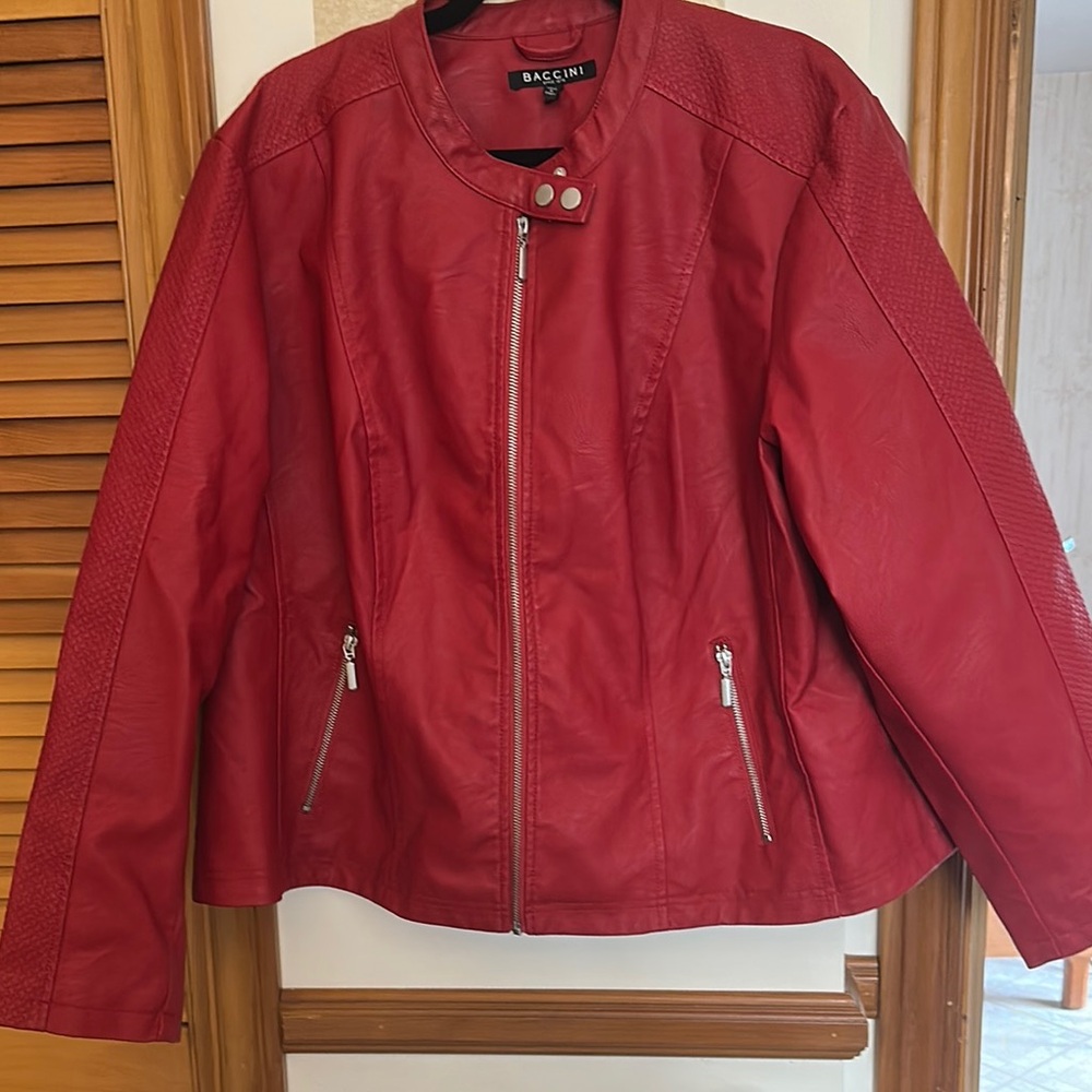 Baccini Women's Red Jacket